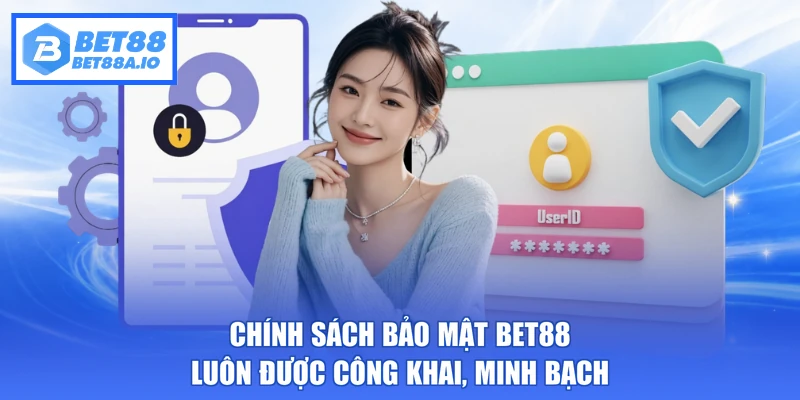 Chính sách bảo mật Bet88 luôn được công khai, minh bạch