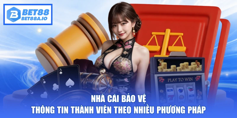 Nhà cái bảo vệ thông tin thành viên theo nhiều phương pháp